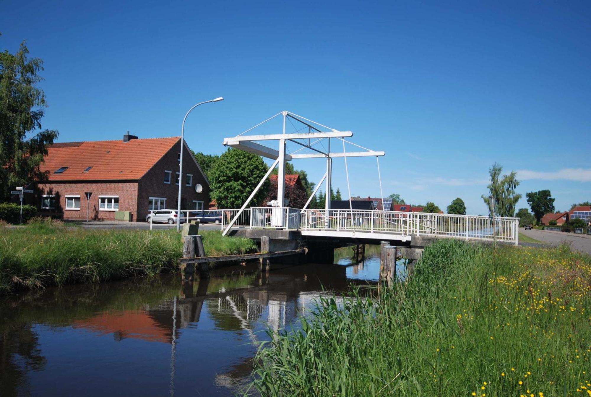 Ferienwohnung Kanalblick 35520 Uplengen Exterior foto